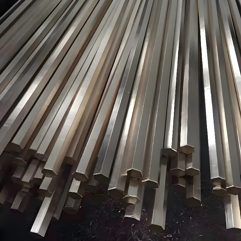 Hexagonal metal bar machining grade