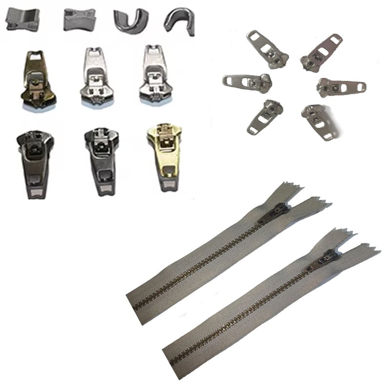 Custom flat wire for clothing accessories and zipper applications