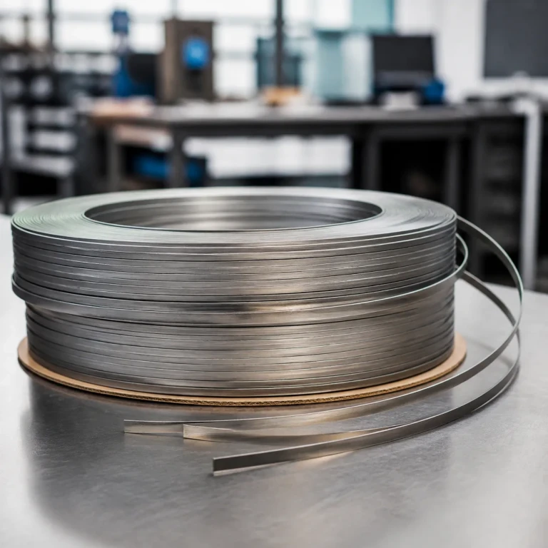 Steel flat wire with customizable width thickness and finish for springs fasteners and automotive parts