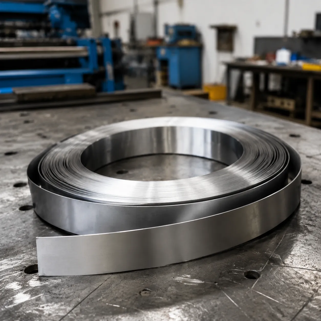 Comparison of carbon spring steel and stainless spring steel strip coils